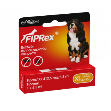 Fiprex krople XL 5.5ml 40kg do 55kg